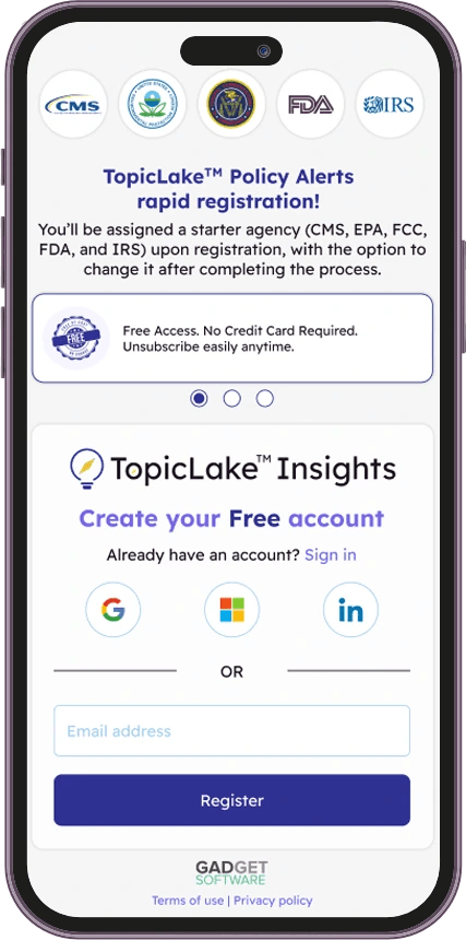 Mobile image represents how to sign up for agencies.